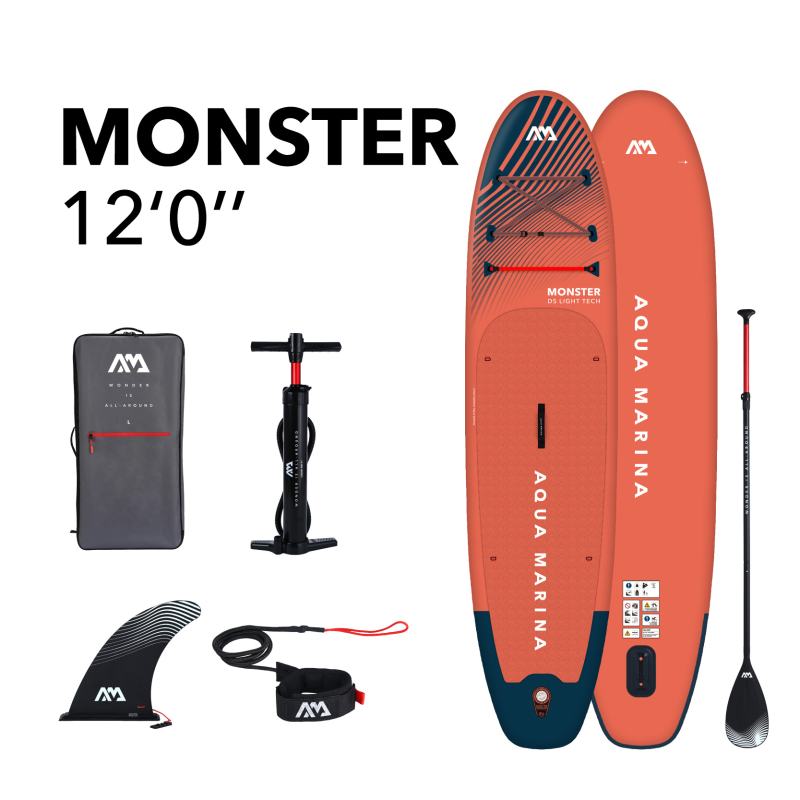 Napihljiv SUP Aqua Marina Monster 12’0” 2023 BT-23MOP