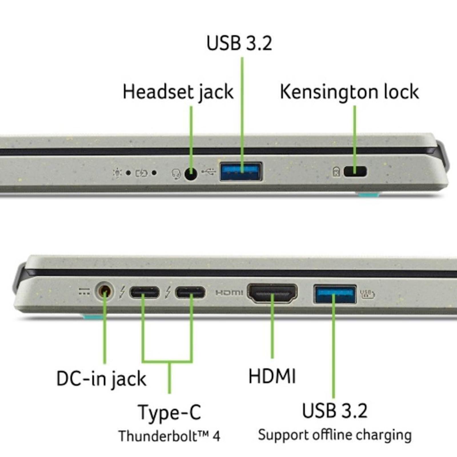 Prenosni računalnik Acer ASPIRE VERO15 AV1553P73L I7