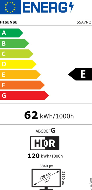 UHD QLED TV HISENSE 50A7NQ