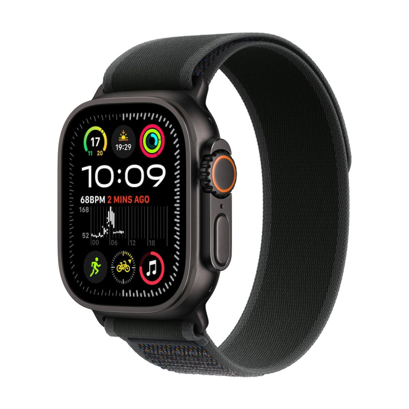 Pametna ura Apple Watch Ultra 2 GPS + Cellular 49mm Black Titanium z Black Trail Loop - M/L