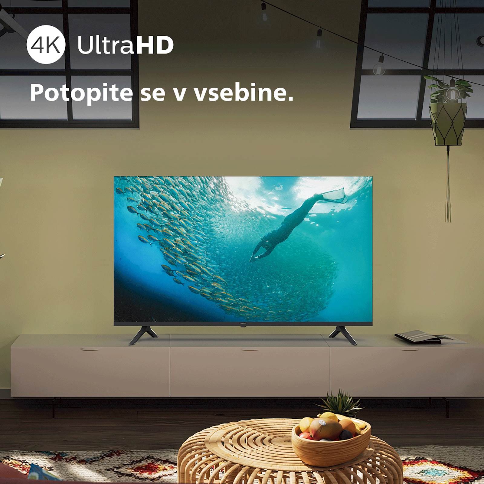 4K TV Philips 55PUS7009 55"