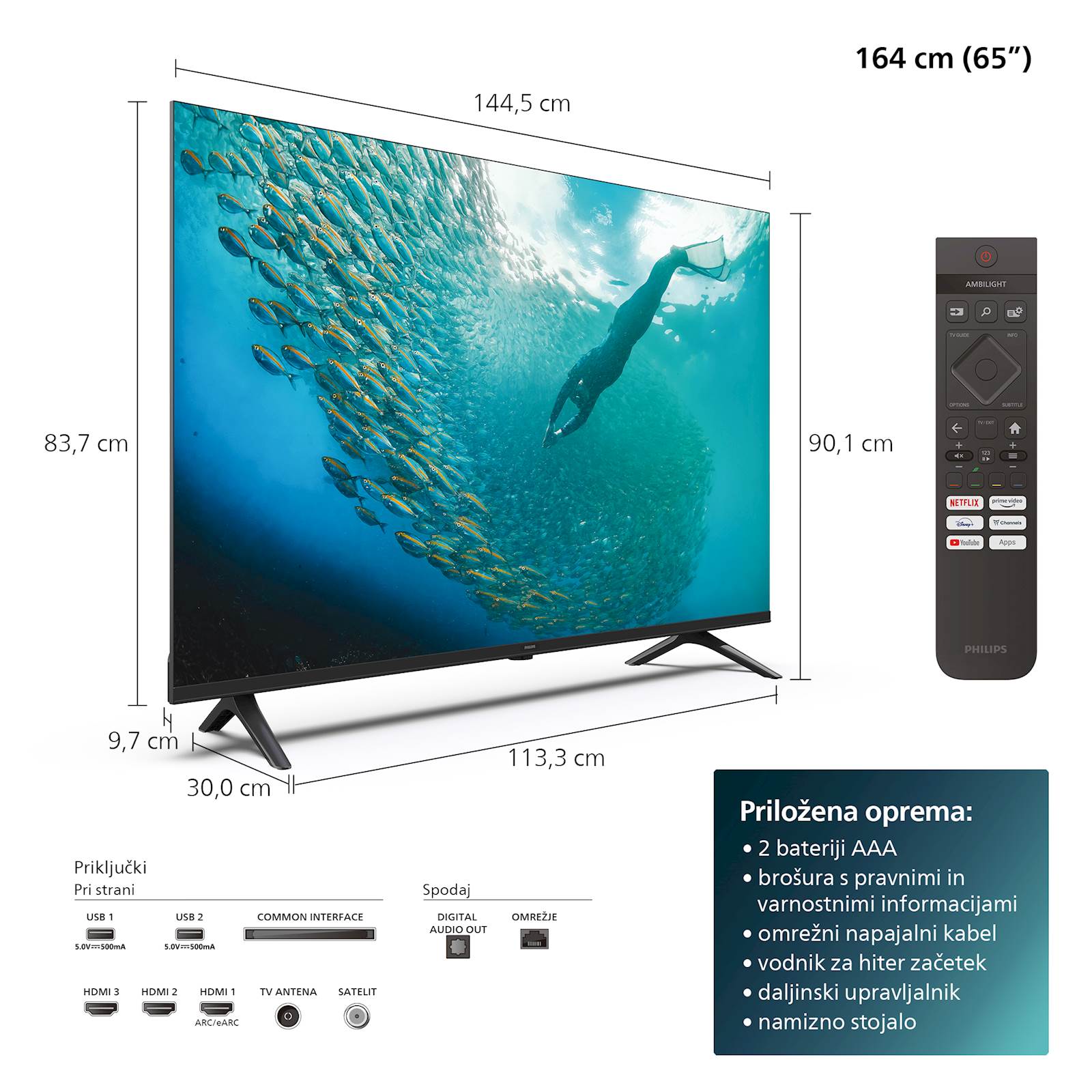 LED TV Philips 65PUS7009