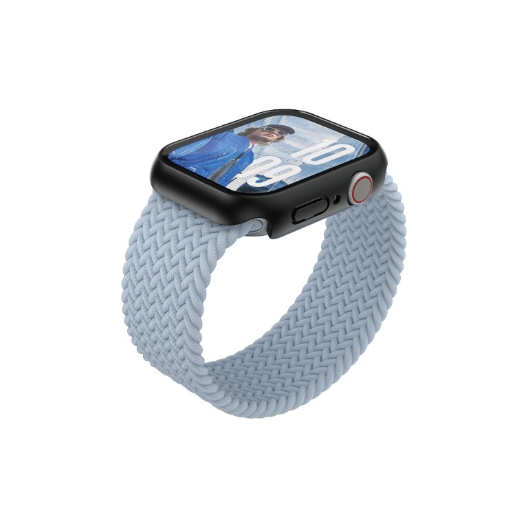 Komplet Panzerglass Ovitek + Steklo Apple Watch 10 42mm črn