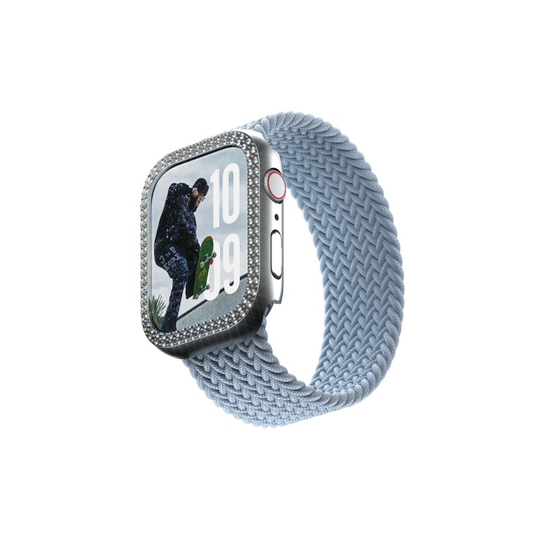 Ovitek Panzerglass Bling Apple Watch 10 42mm srebrn