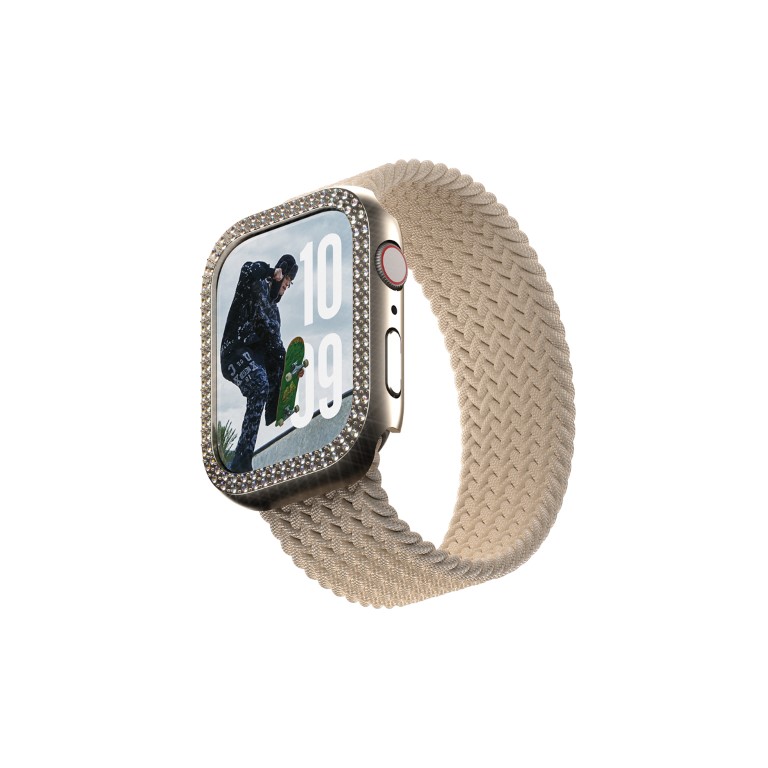 Ovitek Panzerglass Bling Apple Watch 10 42mm zlat