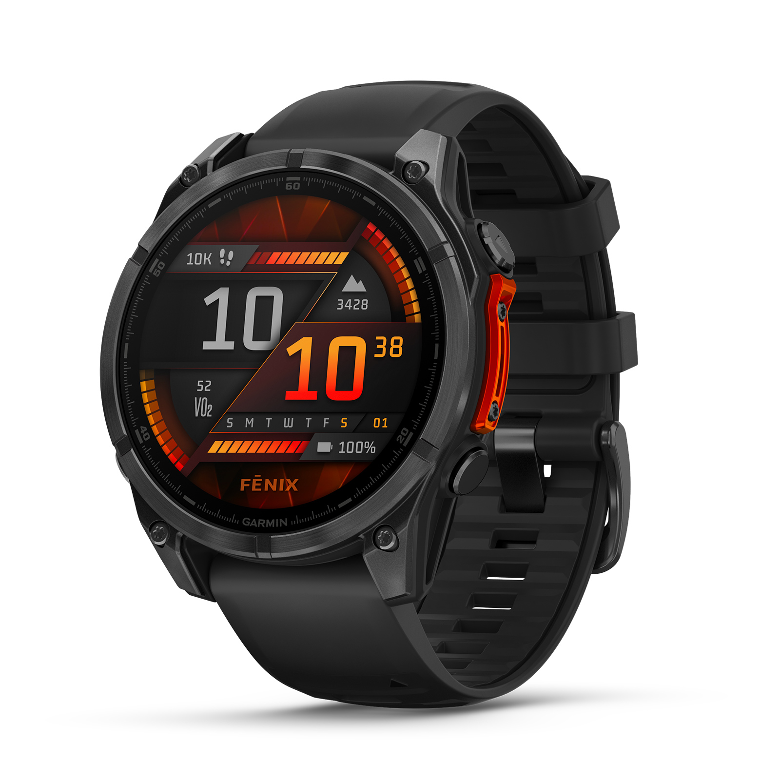 Pametna ura Garmin FENIX 8 AMOLED skrilasto