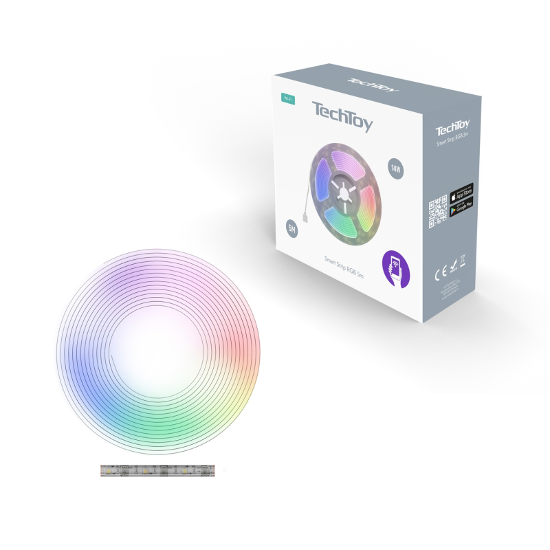 Pametni LED trak Tesla TechToy RGB 5m