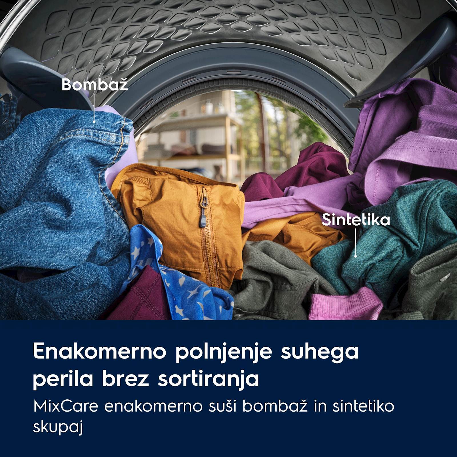 Sušilni stroj Electrolux EW6D295GE 9 kg A+++ GentleCare