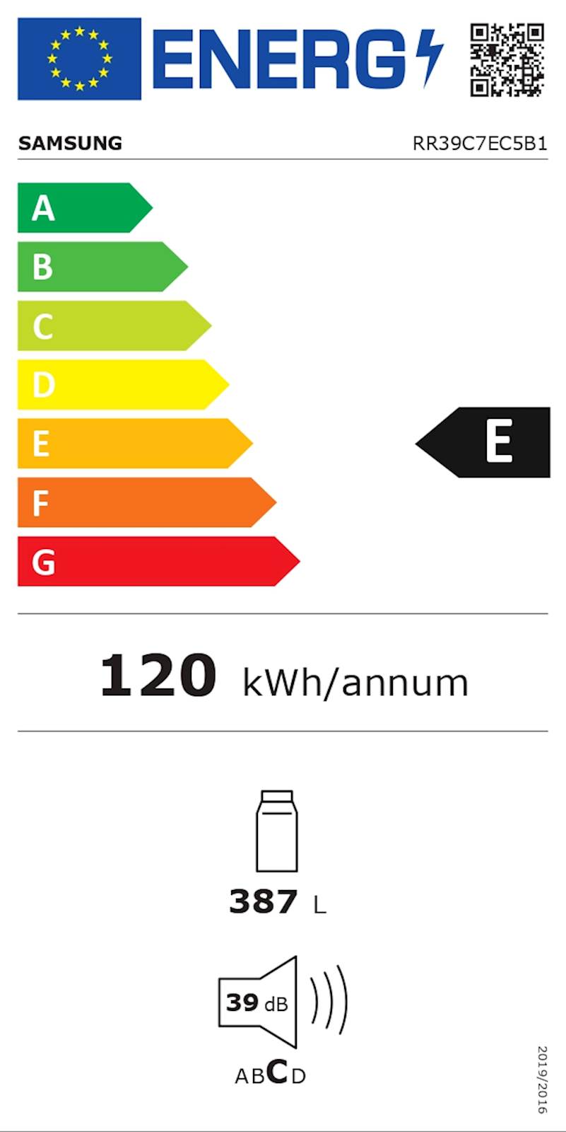 Hladilnik Samsung RR39C7EC5B1/EF