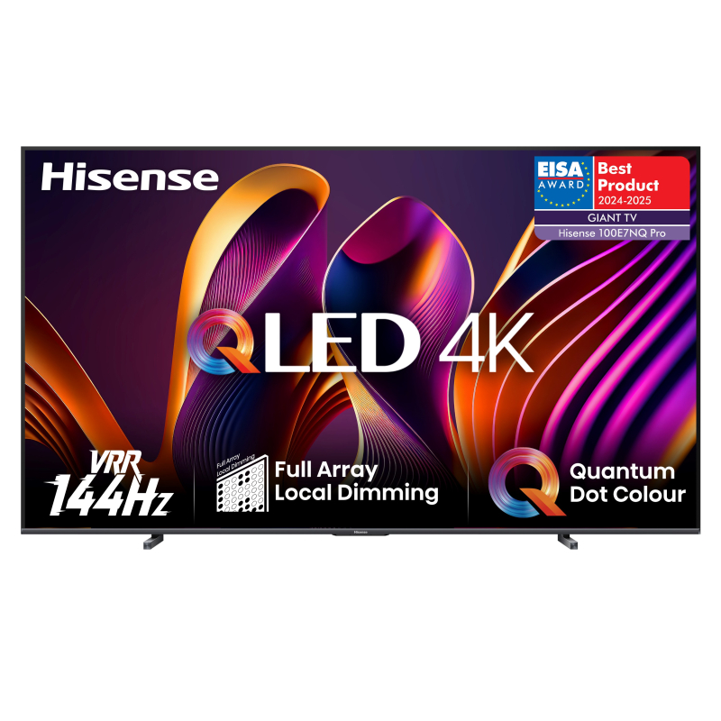 4K TV Hisense QLED 100E7NQ PRO 100"