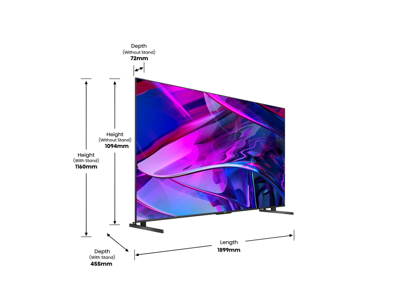 4K TV Hisense 85U7KQ 85"