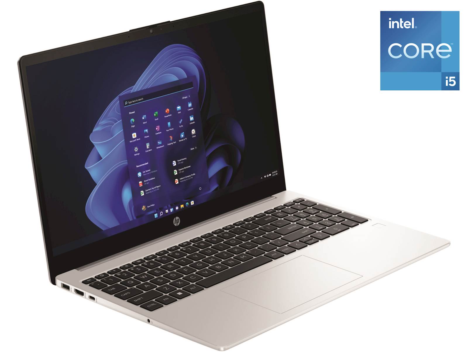 Prenosni računalnik HP 250 G10 Intel Core i5 Integrirana Intel Iris Xe Graphics 16GB 36 x 1,86 x 23,6 cm FHD