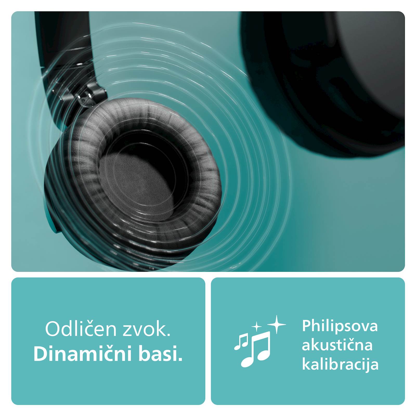 Philips slušalke TAH4209BL