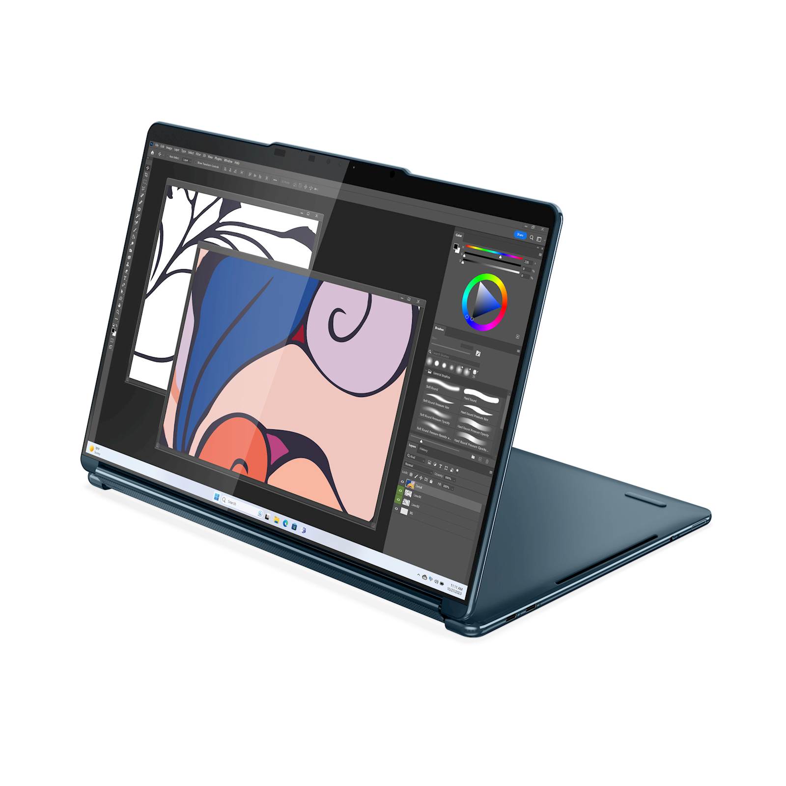 Prenosni računalnik Lenovo Yoga Book 9 13 ICU7 Intel Core Ultra 7 Integrirana Intel Graphics 32GB 299.1 x 203.9 x 15.95 mm