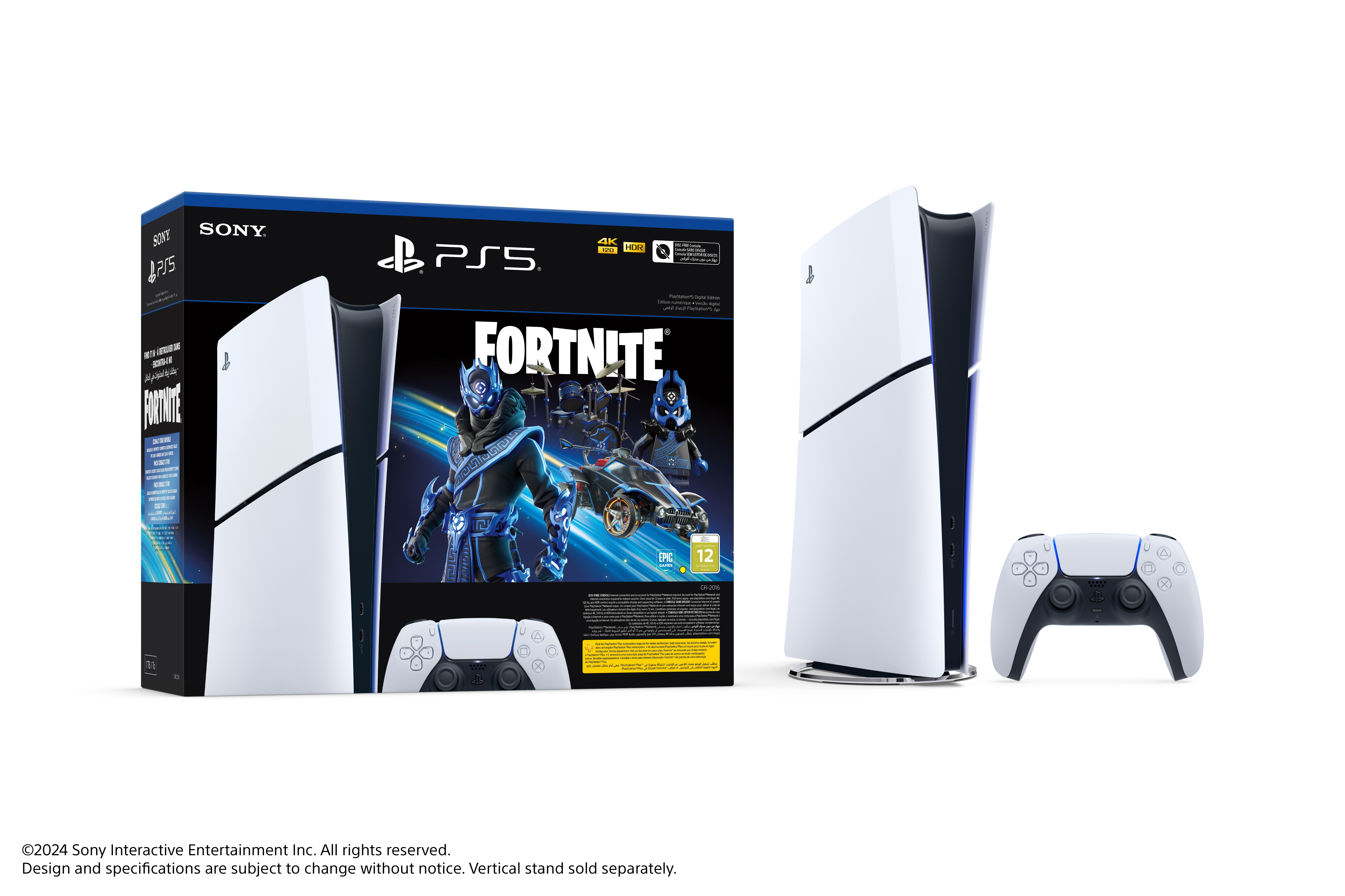 Igralna konzola PlayStation 5 Slim Digital Fortnite Edition