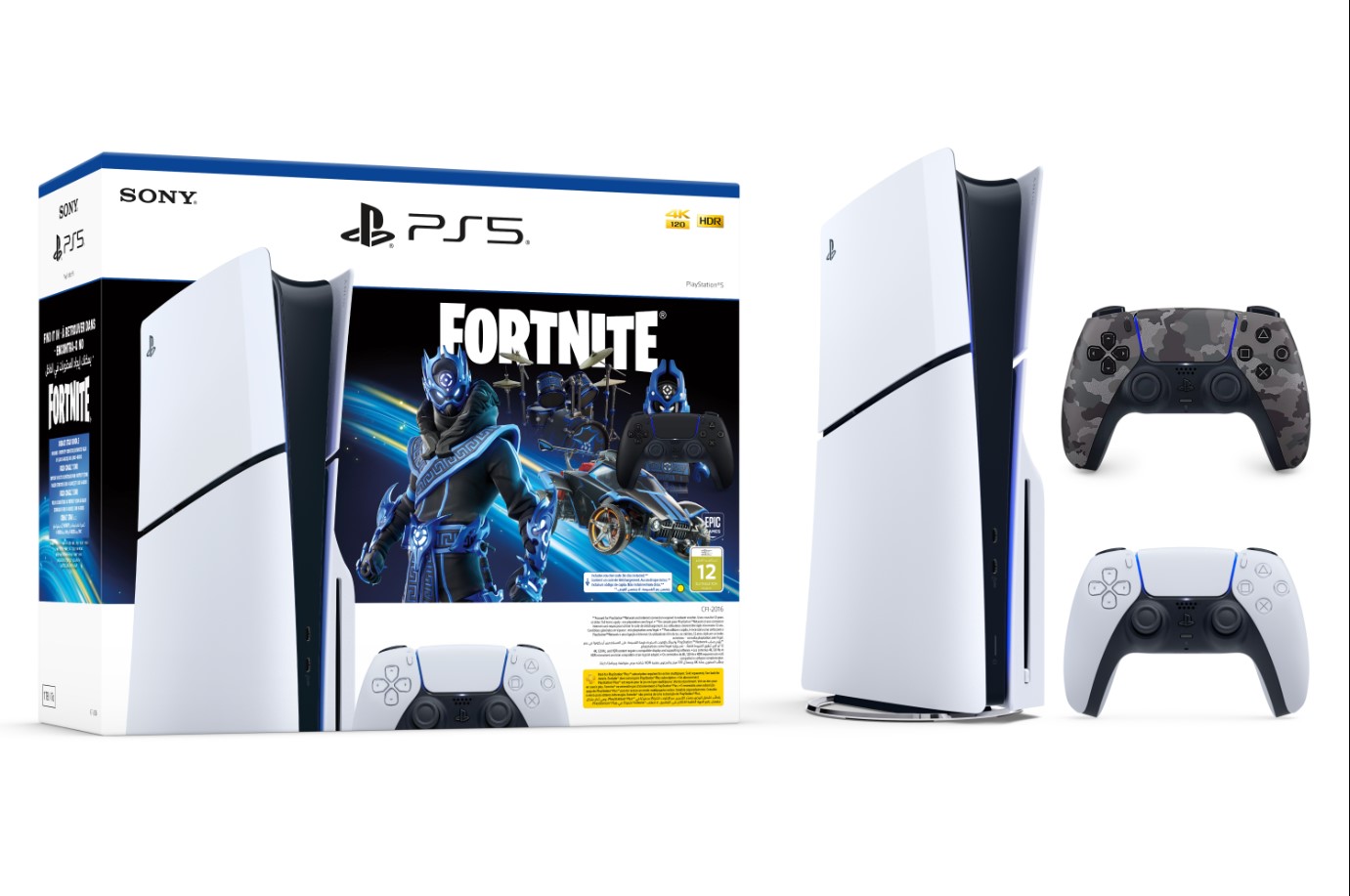 Igralna konzola PlayStation 5 Slim Fortnite paket