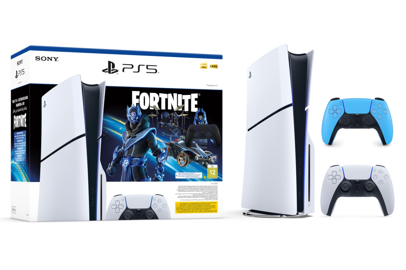 Igralna konzola PlayStation 5 Slim Fortnite paket